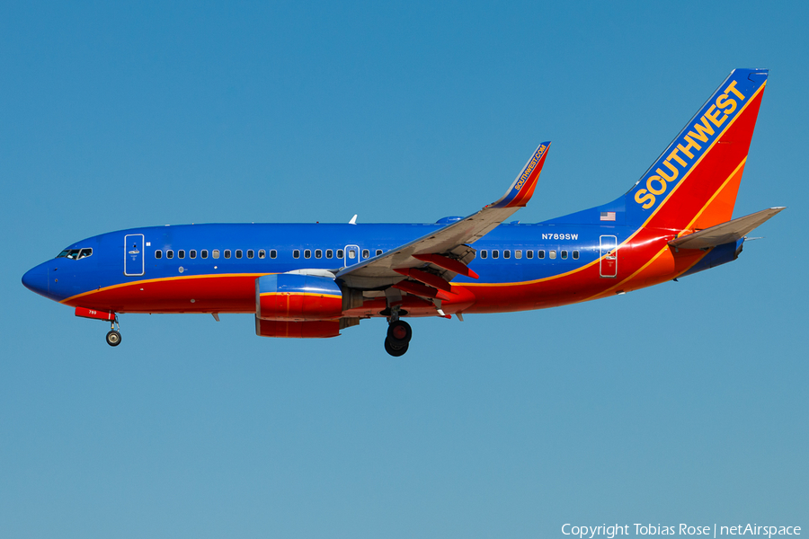 Southwest Airlines Boeing 737-7H4 (N789SW) | Photo 333212