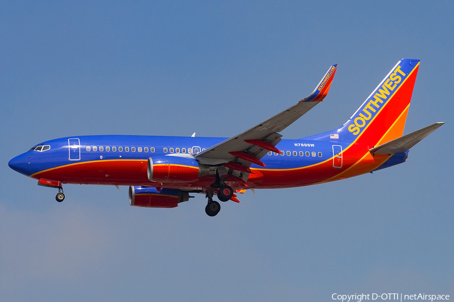 Southwest Airlines Boeing 737-7H4 (N789SW) | Photo 181720