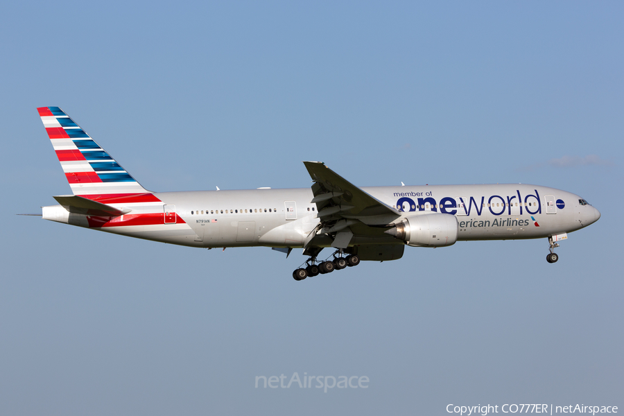 American Airlines Boeing 777-223(ER) (N791AN) | Photo 115731