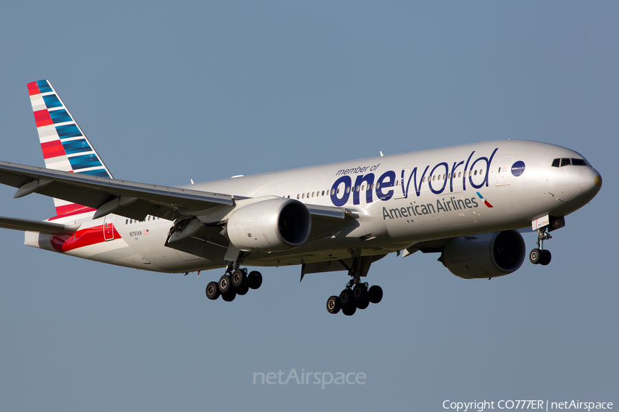 American Airlines Boeing 777-223(ER) (N791AN) | Photo 115732