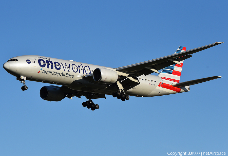 American Airlines Boeing 777-223(ER) (N791AN) | Photo 441984