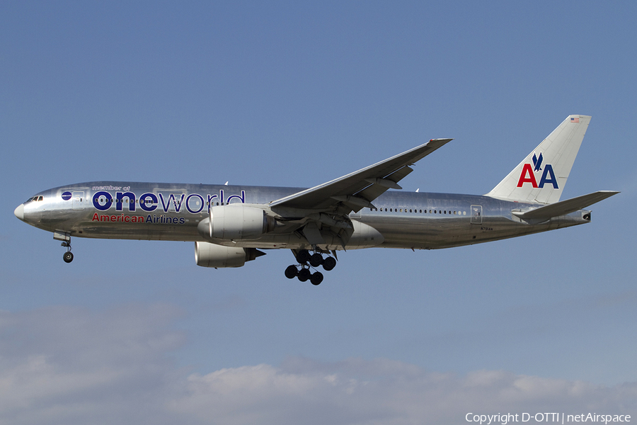 American Airlines Boeing 777-223(ER) (N791AN) | Photo 339465