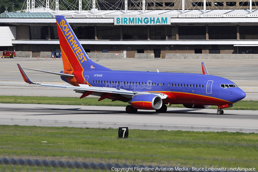 Southwest Airlines Boeing 737-7H4 (N791SW) | Photo 85017