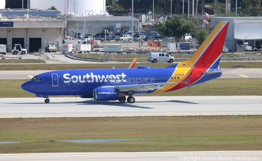 Southwest Airlines Boeing 737-7H4 (N791SW) | Photo 314077