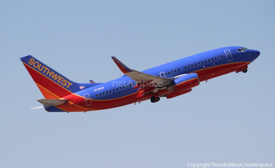 Southwest Airlines Boeing 737-7H4 (N791SW) | Photo 314078
