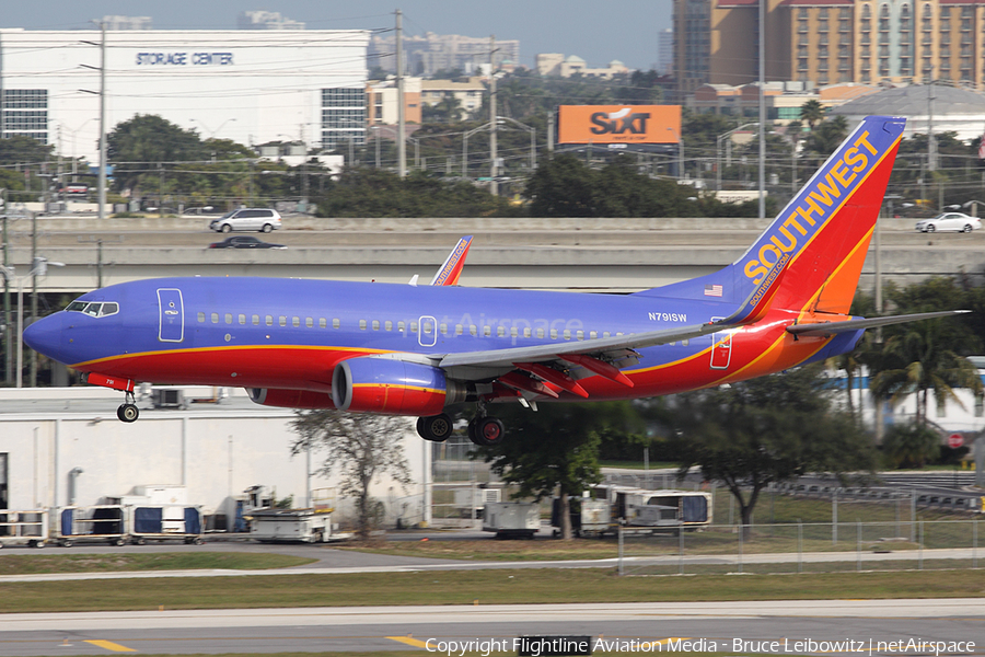 Southwest Airlines Boeing 737-7H4 (N791SW) | Photo 85515