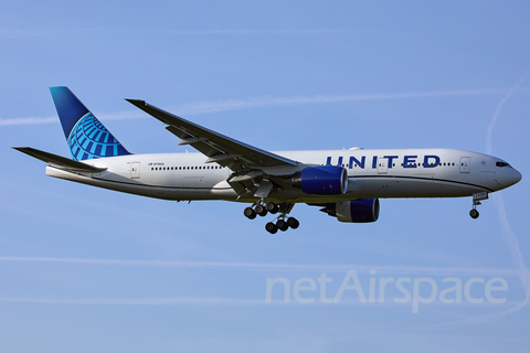 United Airlines Boeing 777-222(ER) (N791UA) at  London - Heathrow, United Kingdom