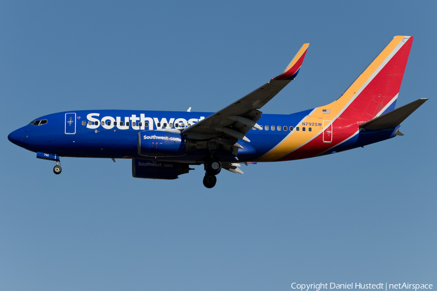 Southwest Airlines Boeing 737-7H4 (N792SW) | Photo 446120