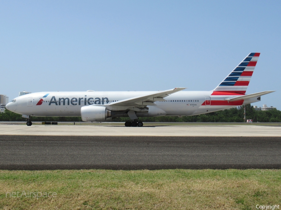 American Airlines Boeing 777-223(ER) (N793AN) | Photo 447863