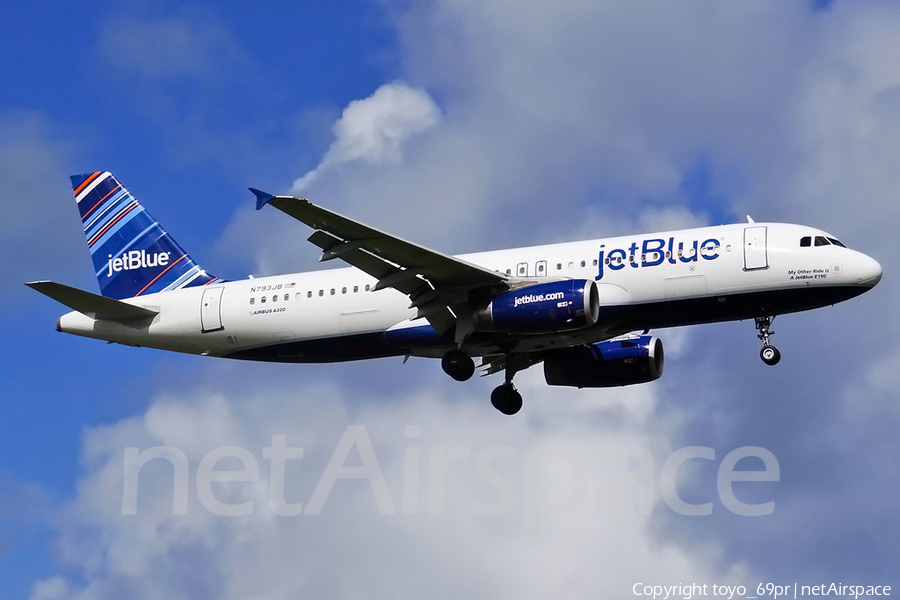 JetBlue Airways Airbus A320-232 (N793JB) | Photo 68565