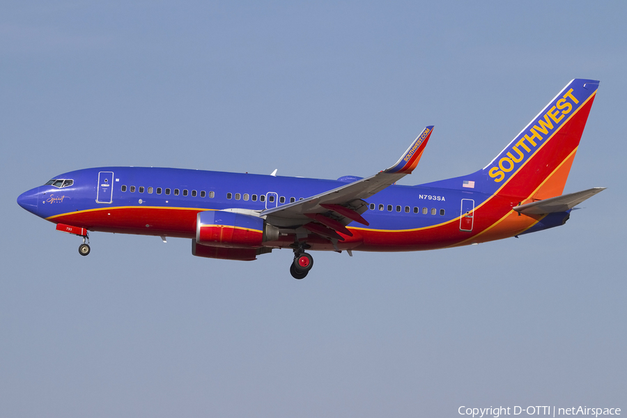 Southwest Airlines Boeing 737-7H4 (N793SA) | Photo 425006