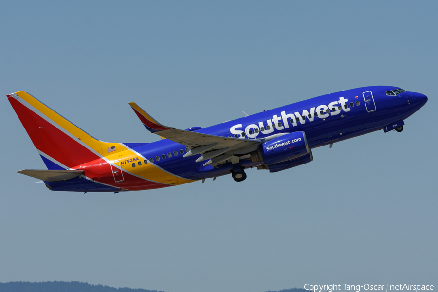 Southwest Airlines Boeing 737-7H4 (N793SA) | Photo 365904