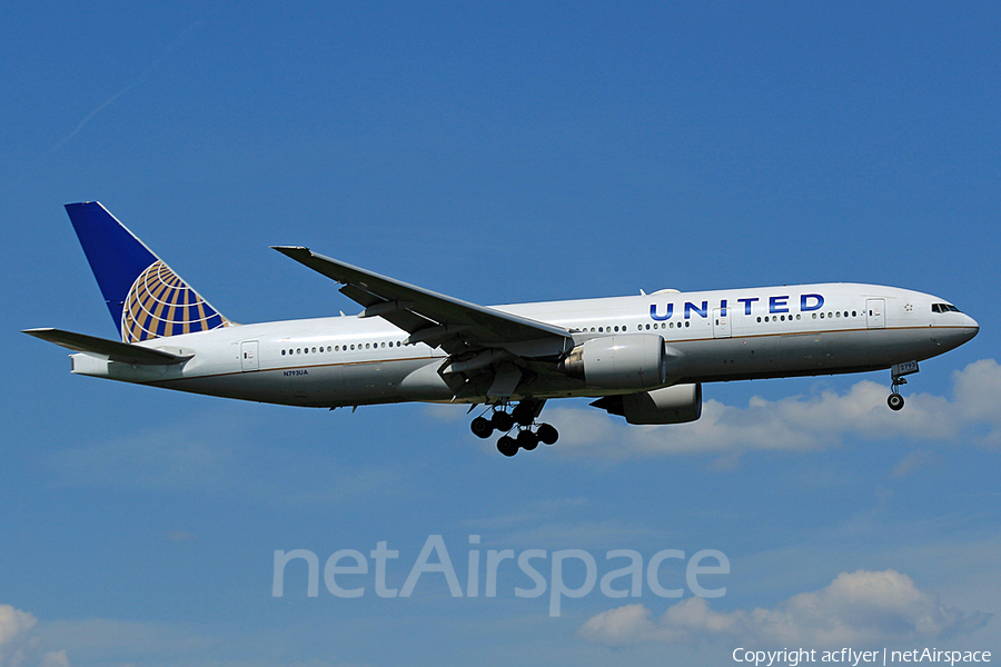 United Airlines Boeing 777-222(ER) (N793UA) | Photo 152397