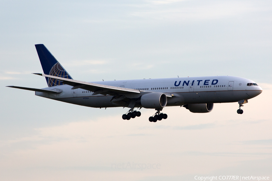 United Airlines Boeing 777-222(ER) (N793UA) | Photo 58579