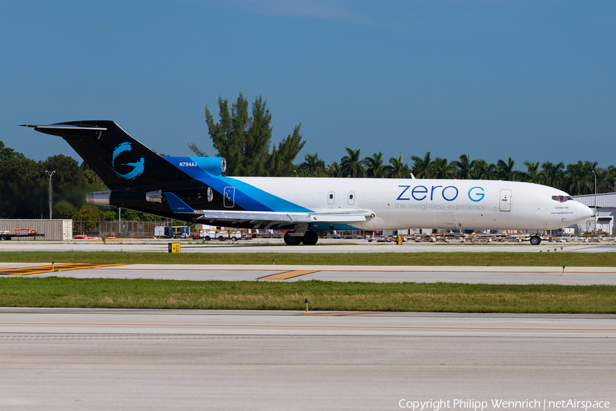 Zero-G Boeing 727-227F(Adv) (N794AJ) | Photo 591881
