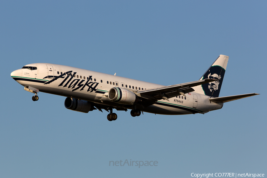 Alaska Airlines Boeing 737-490 (N794AS) | Photo 18992