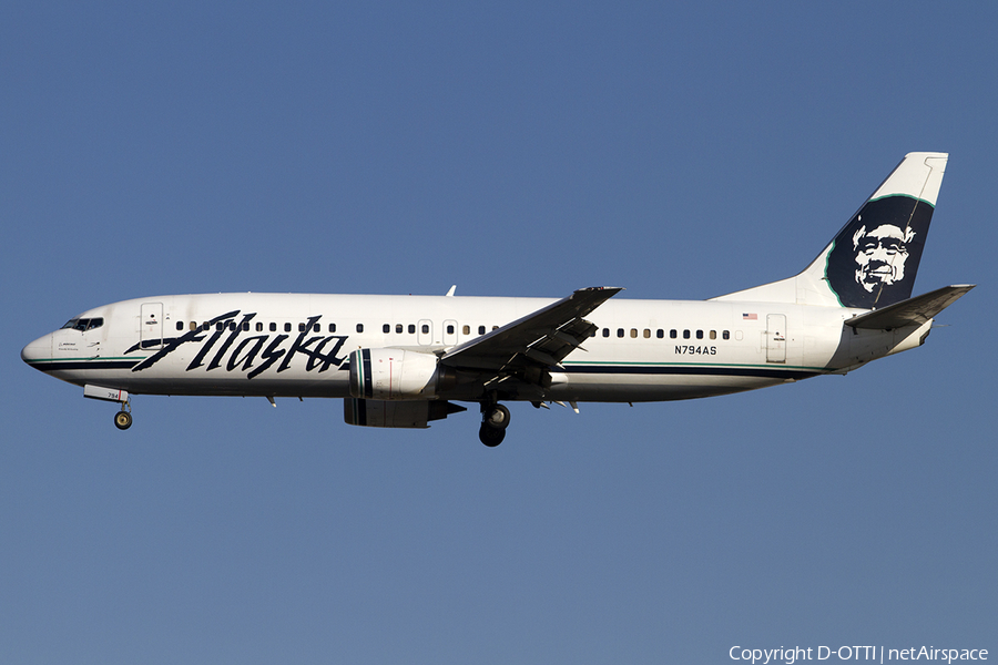 Alaska Airlines Boeing 737-490 (N794AS) | Photo 469515