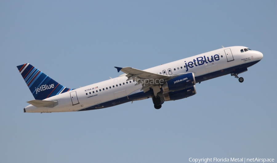 JetBlue Airways Airbus A320-232 (N794JB) | Photo 314107