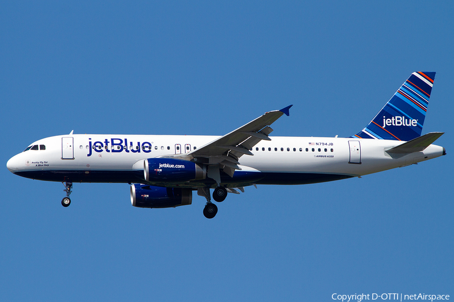 JetBlue Airways Airbus A320-232 (N794JB) | Photo 386277