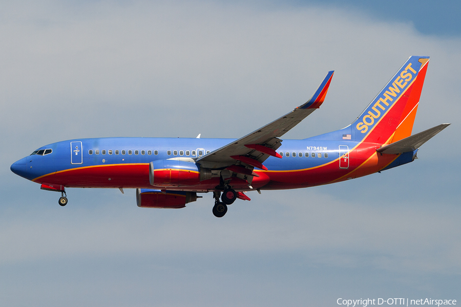 Southwest Airlines Boeing 737-7H4 (N794SW) | Photo 185098