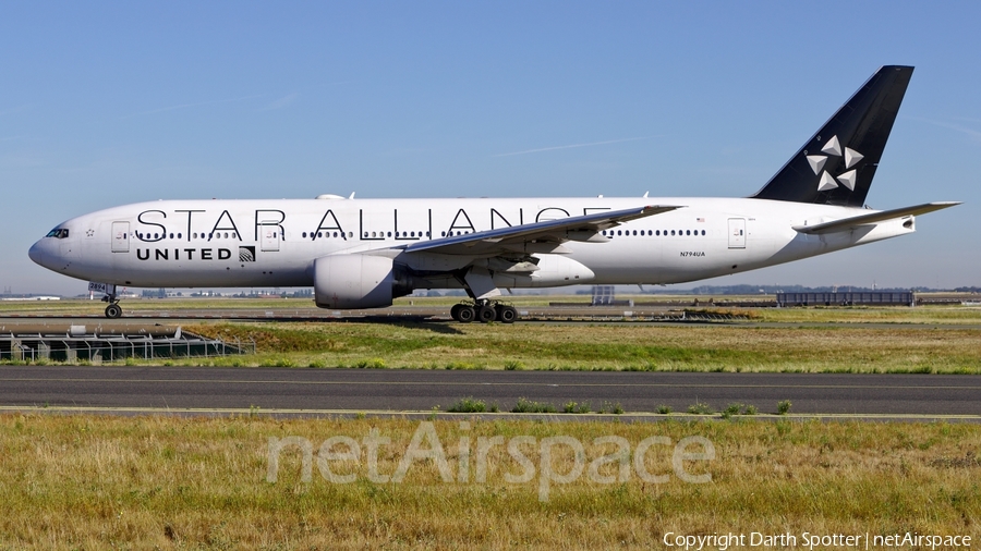 United Airlines Boeing 777-222(ER) (N794UA) | Photo 237351