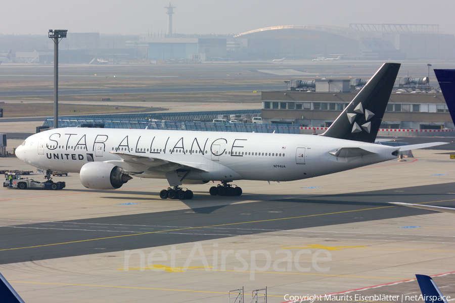 United Airlines Boeing 777-222(ER) (N794UA) | Photo 45244