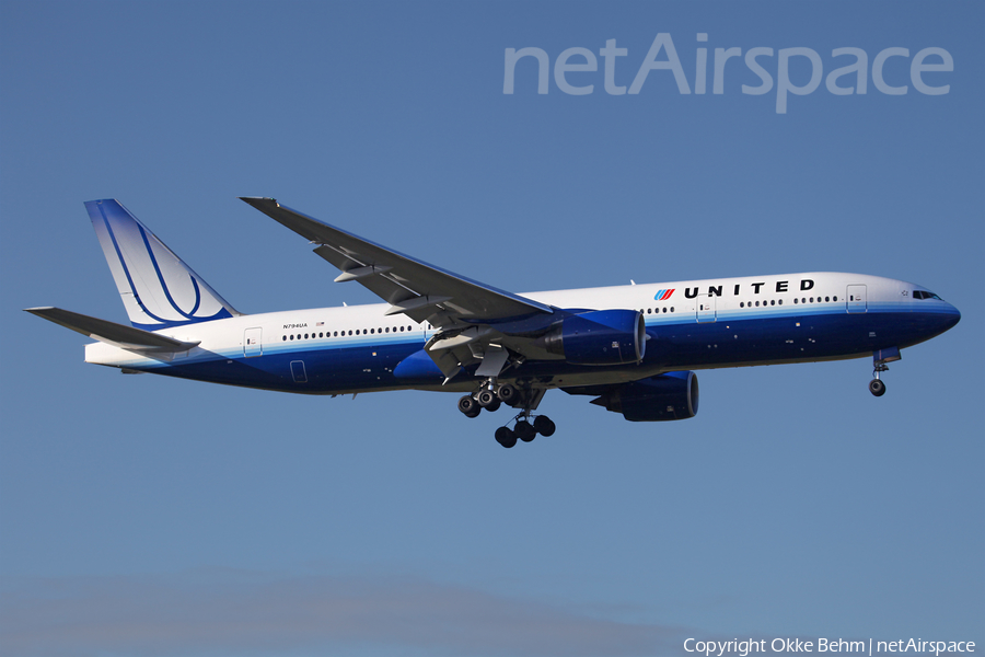 United Airlines Boeing 777-222(ER) (N794UA) | Photo 122663