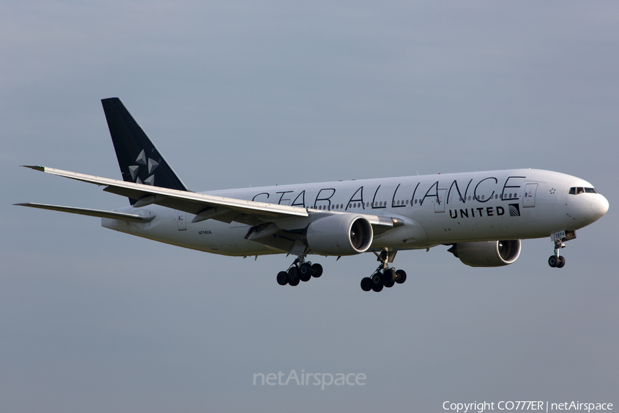 United Airlines Boeing 777-222(ER) (N794UA) | Photo 58442