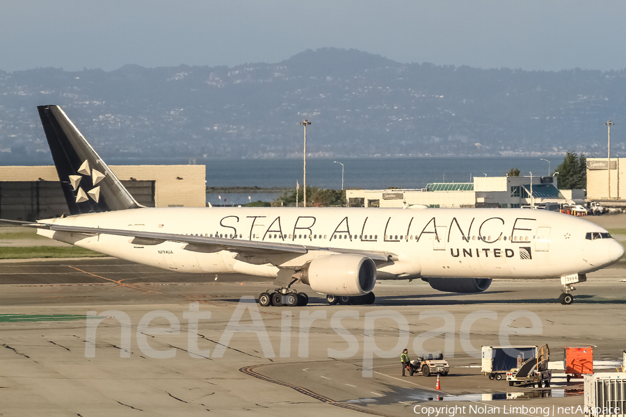 United Airlines Boeing 777-222(ER) (N794UA) | Photo 427942