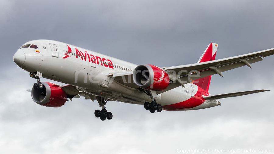 Avianca Boeing 787-8 Dreamliner (N795AV) | Photo 379746