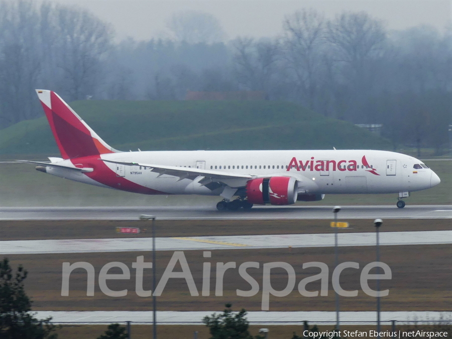 Avianca Boeing 787-8 Dreamliner (N795AV) | Photo 364422