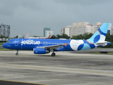 JetBlue Airways Airbus A320-232 (N796JB) at  San Juan - Luis Munoz Marin International, Puerto Rico