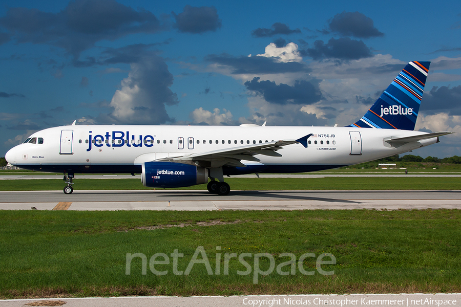 JetBlue Airways Airbus A320-232 (N796JB) | Photo 101025
