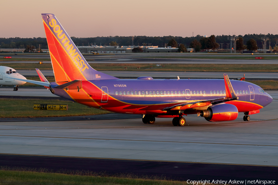 Southwest Airlines Boeing 737-7H4 (N796SW) | Photo 139836