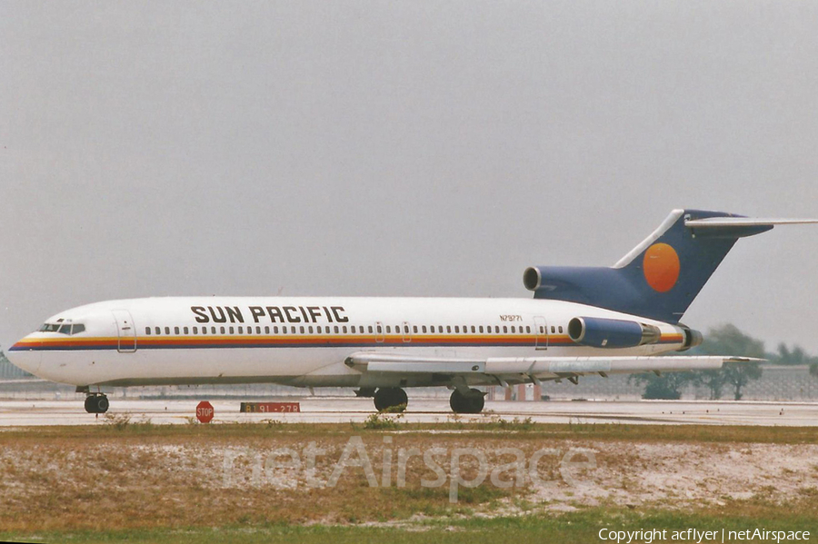 Sun Pacific International Airlines Boeing 727-227(Adv) (N79771) | Photo 449701