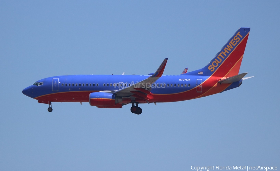 Southwest Airlines Boeing 737-7H4 (N797MX) | Photo 314203