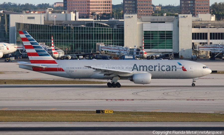 American Airlines Boeing 777-223(ER) (N798AN) | Photo 314216