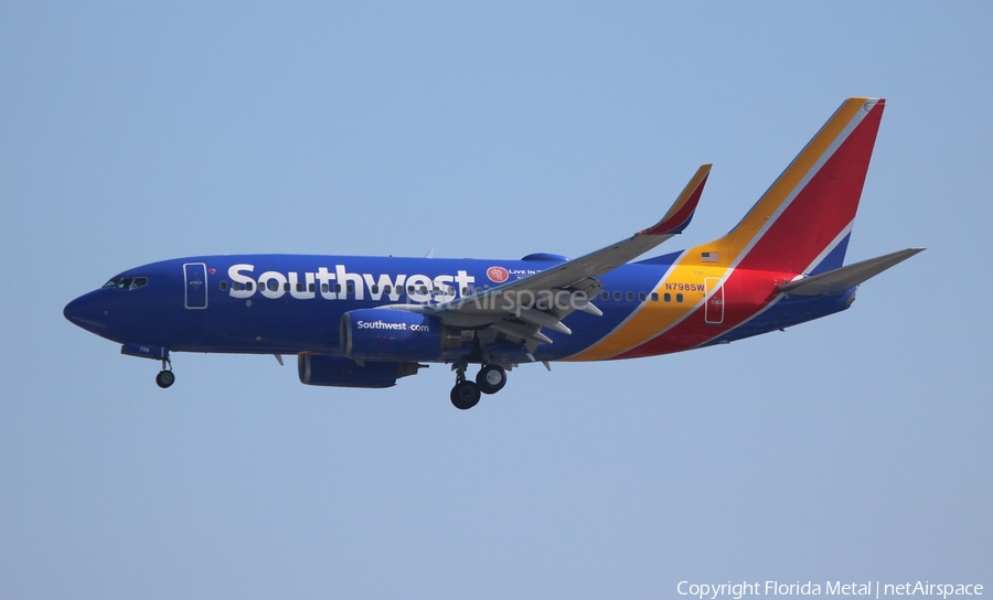 Southwest Airlines Boeing 737-7AD (N798SW) | Photo 314215