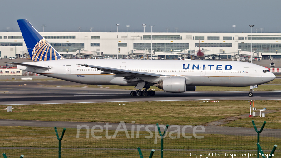 United Airlines Boeing 777-222(ER) (N798UA) | Photo 356473