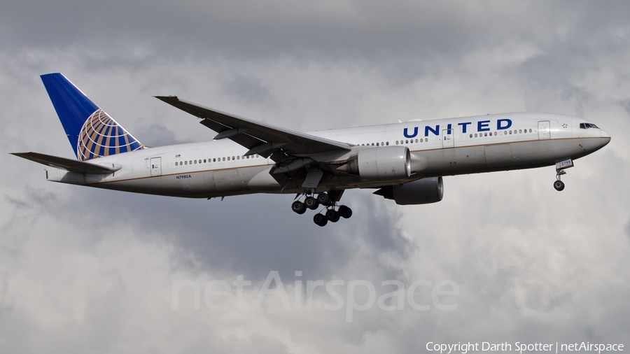 United Airlines Boeing 777-222(ER) (N798UA) | Photo 182387