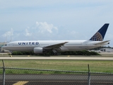 United Airlines Boeing 777-222(ER) (N798UA) at  San Juan - Luis Munoz Marin International, Puerto Rico