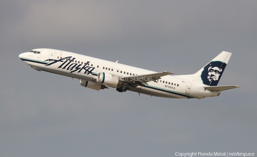 Alaska Airlines Boeing 737-490 (N799AS) | Photo 314217