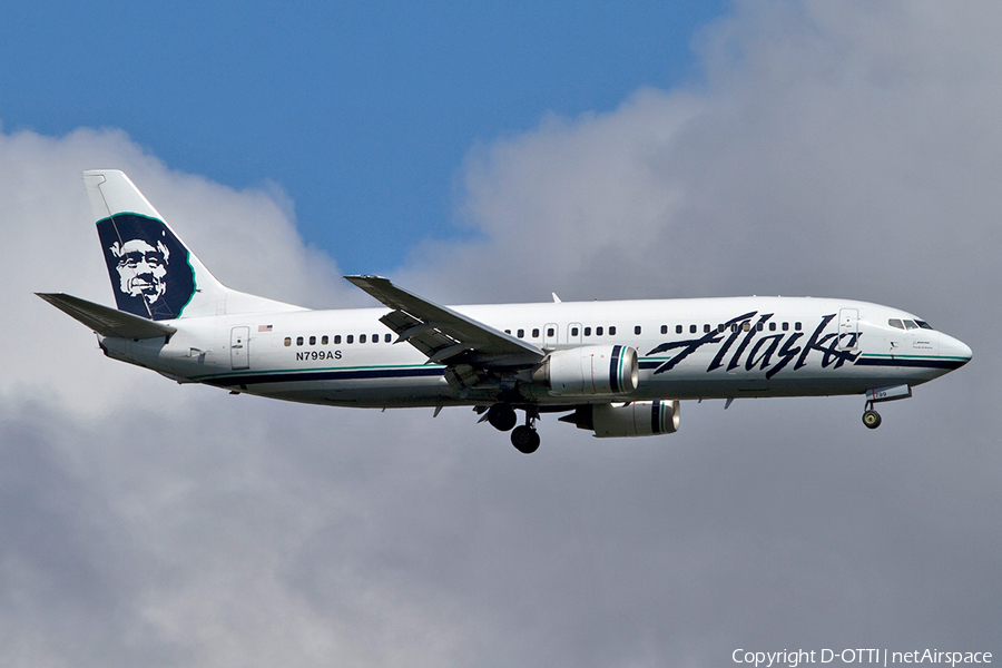 Alaska Airlines Boeing 737-490 (N799AS) | Photo 363668