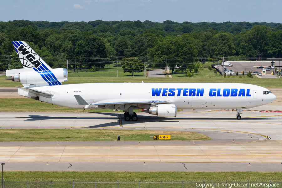 Western Global Airlines McDonnell Douglas MD-11F (N799JN) | Photo 459067