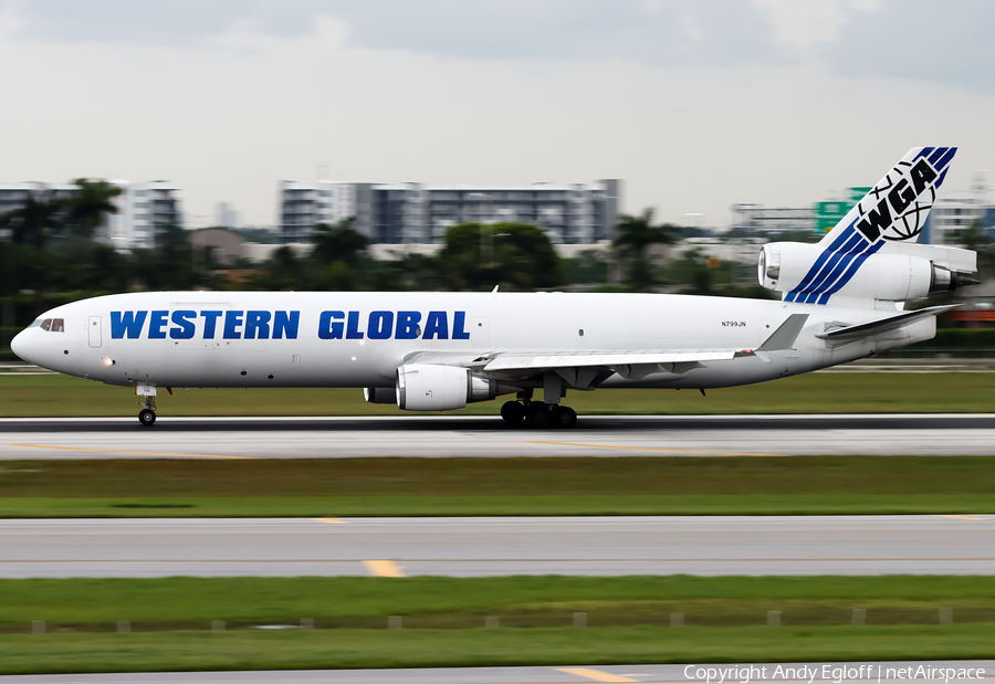 Western Global Airlines McDonnell Douglas MD-11F (N799JN) | Photo 395184