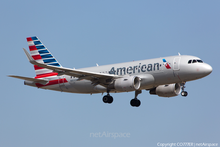 American Airlines Airbus A319-115 (N8001N) | Photo 58468