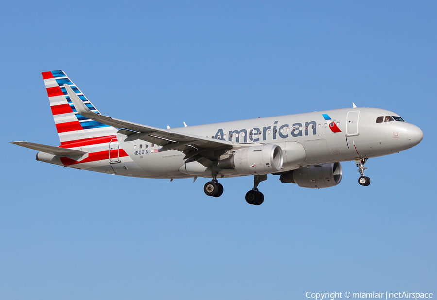 American Airlines Airbus A319-115 (N8001N) | Photo 92197