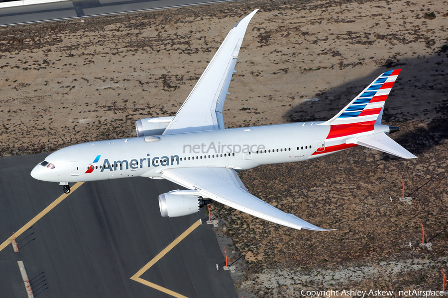 American Airlines Boeing 787-8 Dreamliner (N800AN) | Photo 222725