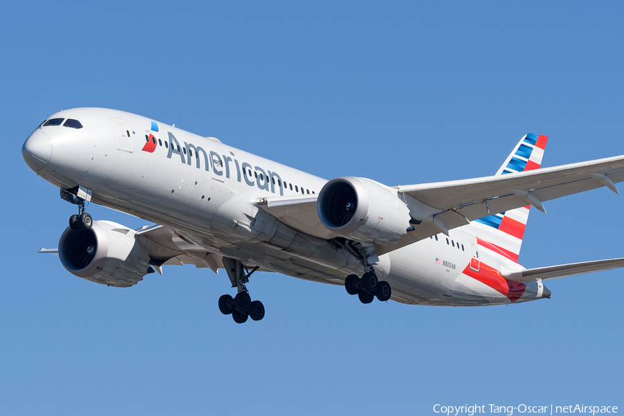 American Airlines Boeing 787-8 Dreamliner (N800AN) | Photo 491734