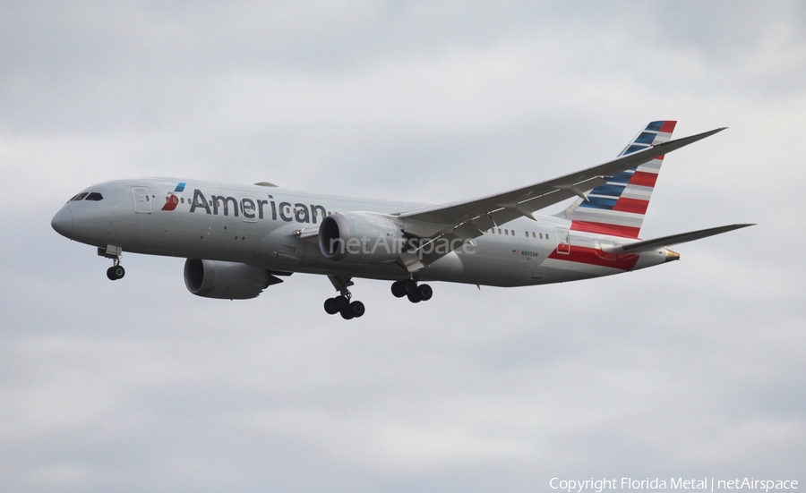 American Airlines Boeing 787-8 Dreamliner (N800AN) | Photo 305875